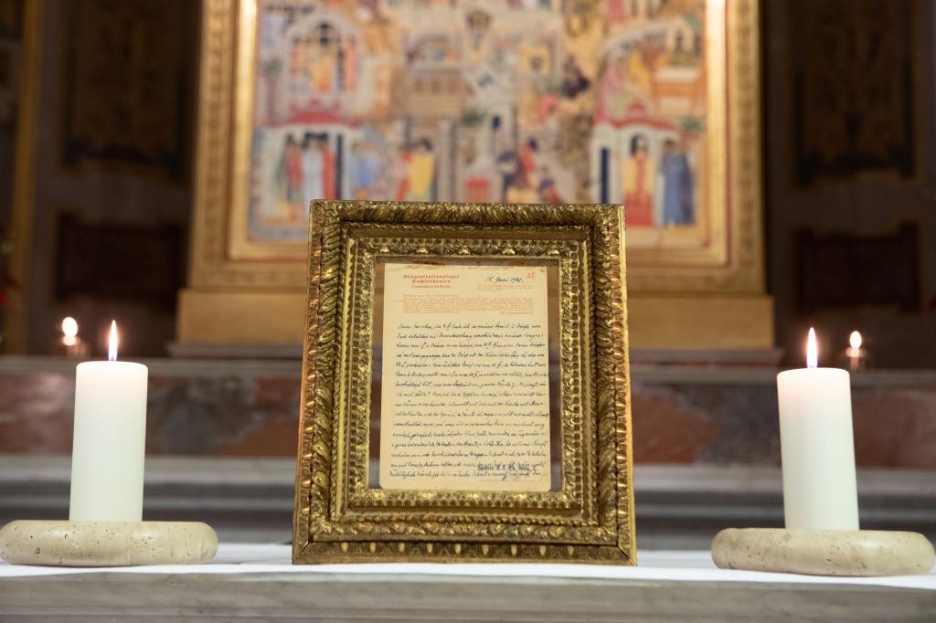 A San Bartolomeo una tappa nel cammino di riconciliazione fra Tedeschi e Polacchi: la consegna di una lettera del martire luterano polacco Bursche